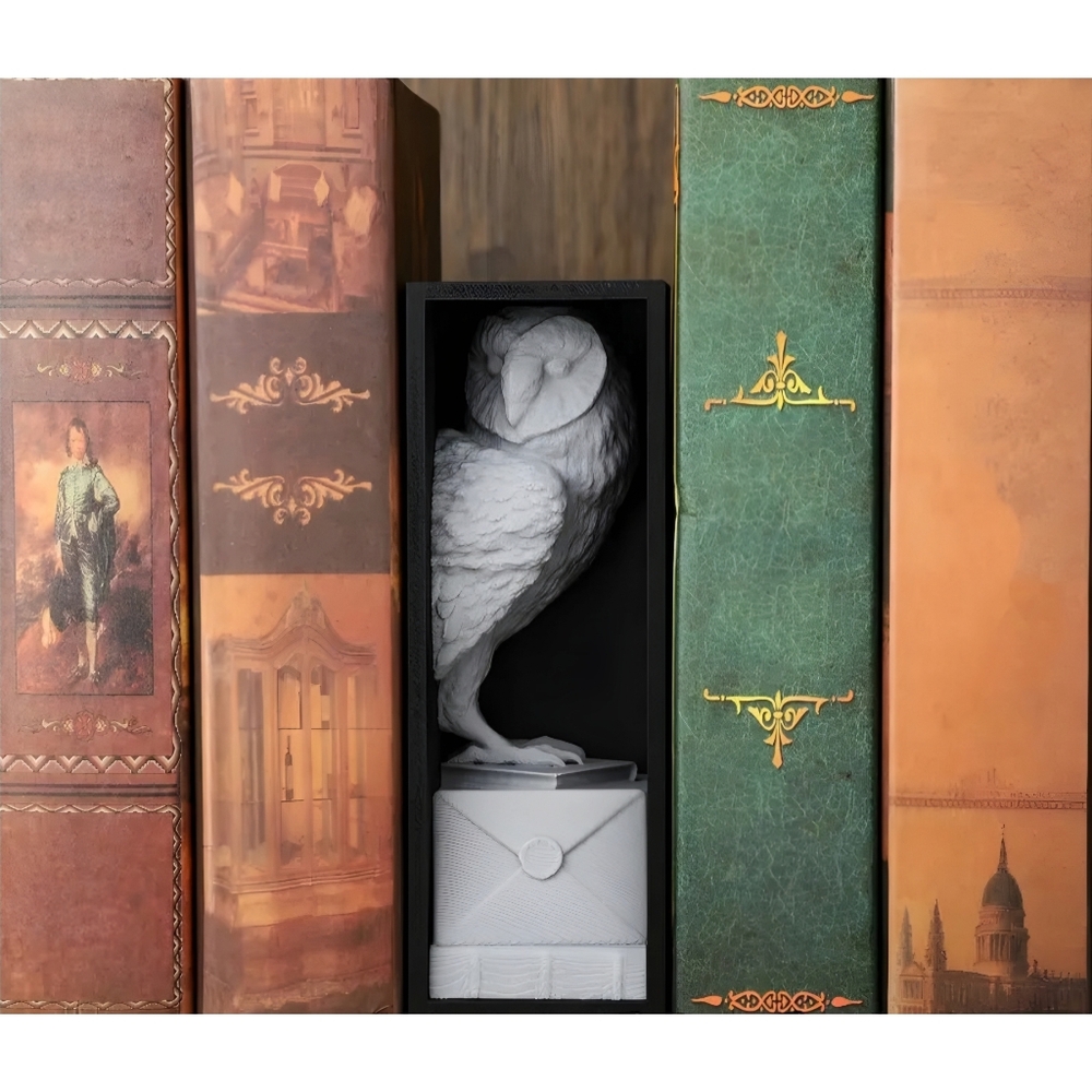 3D Printed | Customizable Owl Book Nook